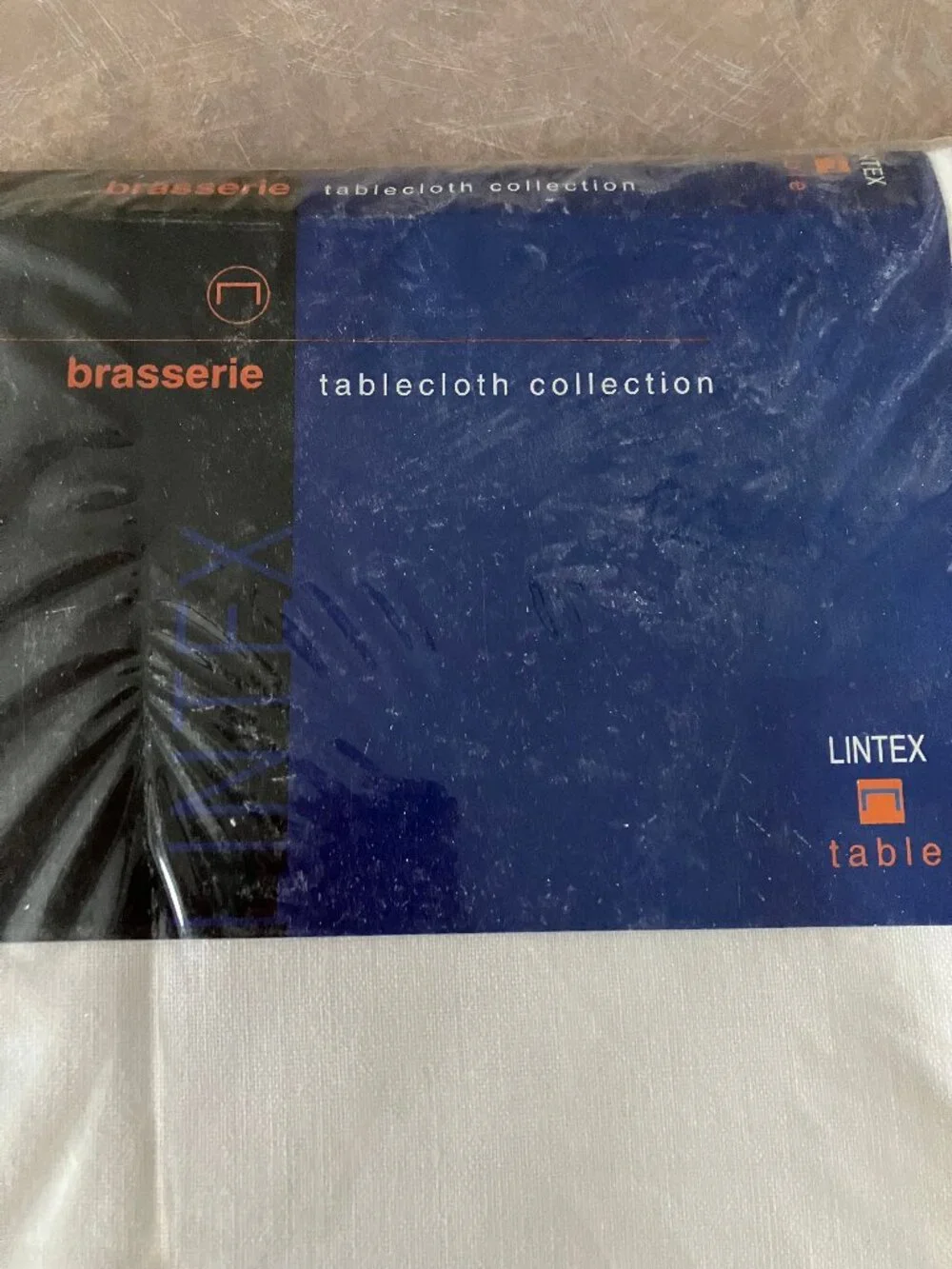 NWT Brasserie White Tablecloth